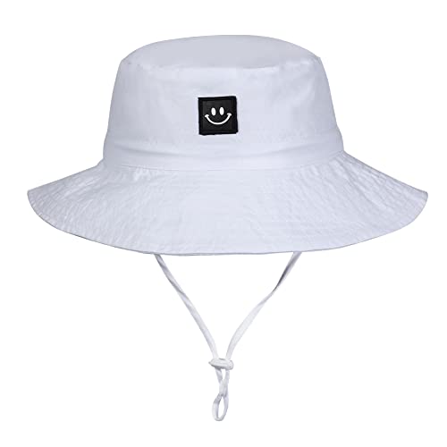 MaxNova Baby Sun Hat Smile Face UPF 50+ Toddler Bucket Hat for Boys and Girls Outdoor Summer Protection  
MaxNova Baby S